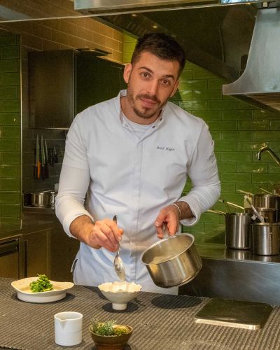 Ariel Hagen, chef di Saporium e Borgo Santo Pietro