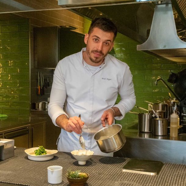 Ariel Hagen, chef di Saporium e Borgo Santo Pietro